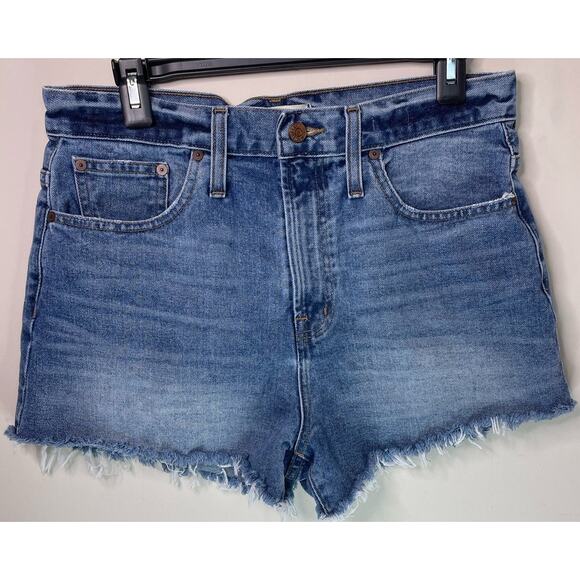 Madewell Pants - Madewell The Perfect Jean Shorts 2 1/2 Inseam High Rise Size 28